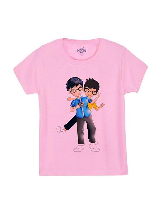pink cotton tshirt - 14546784 - Zoom Image - 1