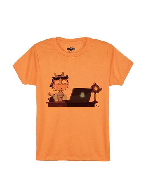 orange cotton tshirt - 14546788 - Standard Image - 1