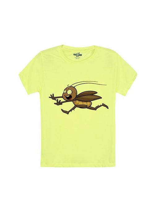 yellow cotton tshirt - 14546792 - Standard Image - 1