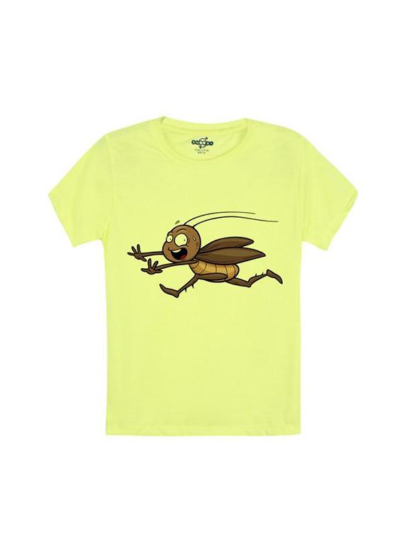 yellow cotton tshirt - 14546792 - Zoom Image - 1