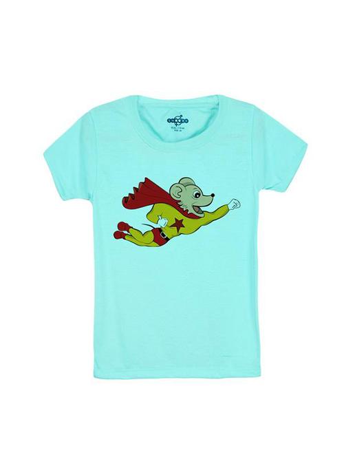 blue cotton t-shirt - 14546826 - Standard Image - 1