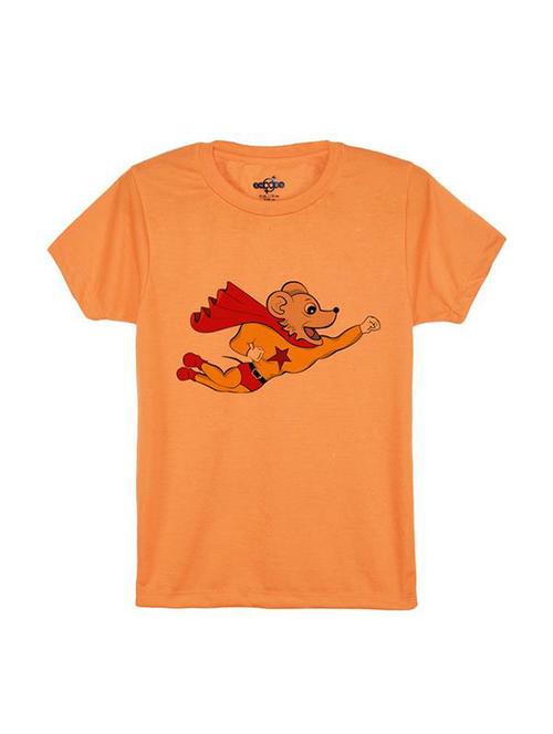orange cotton tshirt - 14546828 - Standard Image - 1