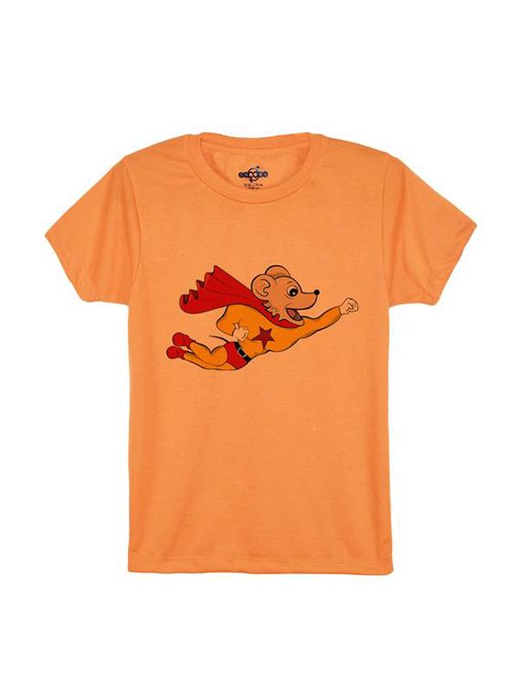 orange cotton tshirt - 14546828 - Zoom Image - 1