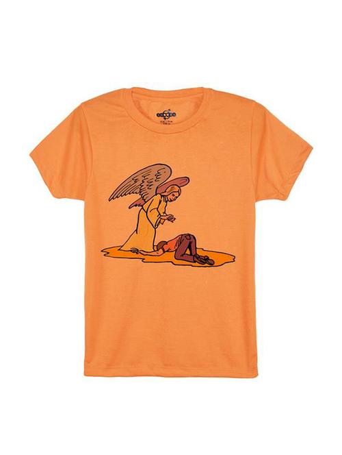 orange cotton tshirt - 14546838 - Standard Image - 1