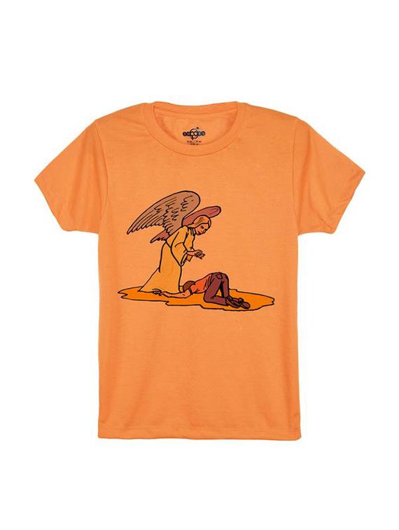 orange cotton tshirt - 14546838 - Zoom Image - 1