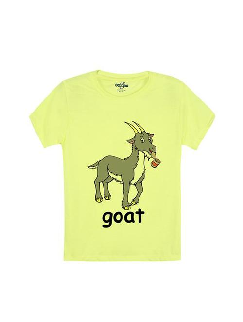 yellow cotton tshirt - 14546862 - Standard Image - 1