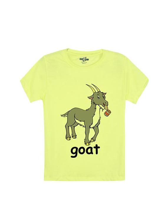 yellow cotton tshirt - 14546862 - Zoom Image - 1