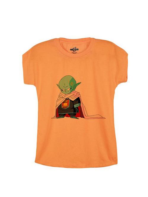 orange cotton tee - 14546898 - Very Small Image - 1