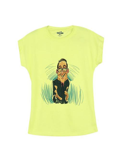 yellow cotton t-shirt - 14546907 - Standard Image - 1
