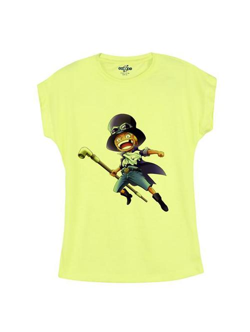 yellow cotton t-shirt - 14546932 - Standard Image - 1