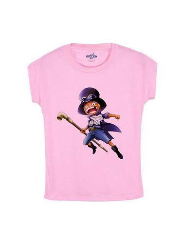 pink cotton t-shirt - 14546934 - Very Small Image - 1