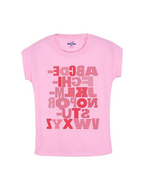 pink cotton tee - 14546944 - Standard Image - 1
