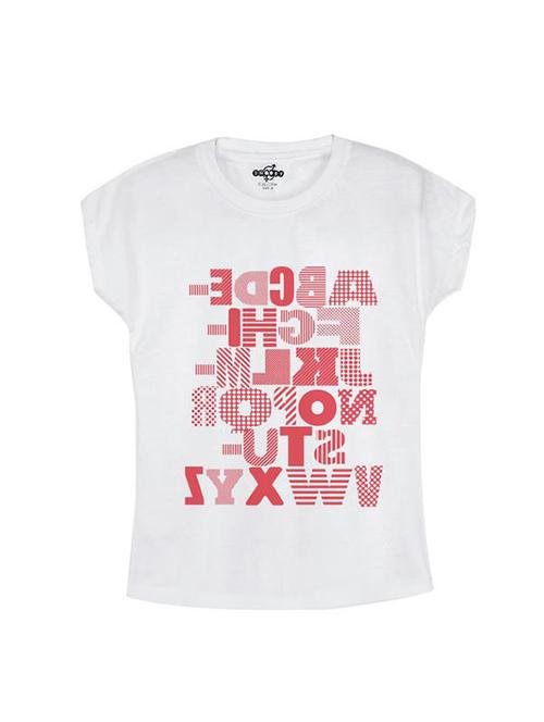white cotton tee - 14546945 - Standard Image - 1