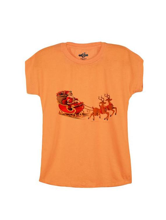 orange cotton tee - 14546948 - Zoom Image - 1