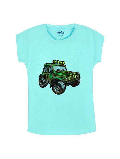 blue cotton t-shirt - 14546956 - Standard Image - 1