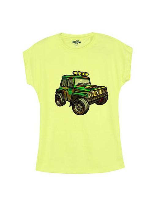 yellow cotton t-shirt - 14546957 - Standard Image - 1
