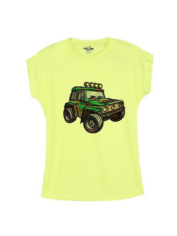 yellow cotton t-shirt - 14546957 - Zoom Image - 1