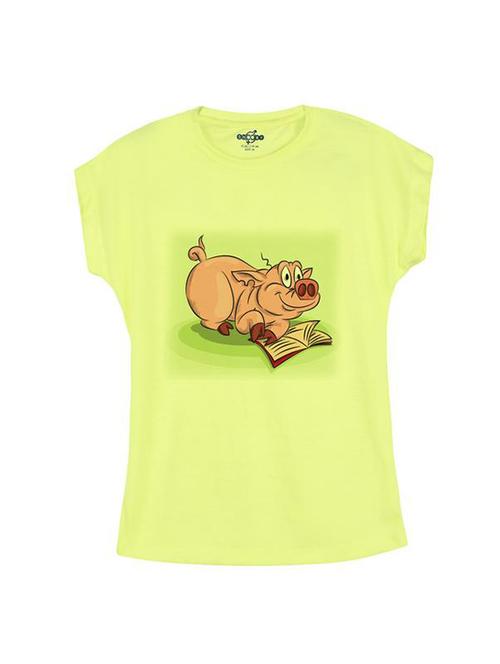yellow cotton tee - 14546968 - Standard Image - 1