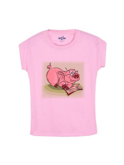 pink cotton tee - 14546974 - Standard Image - 1