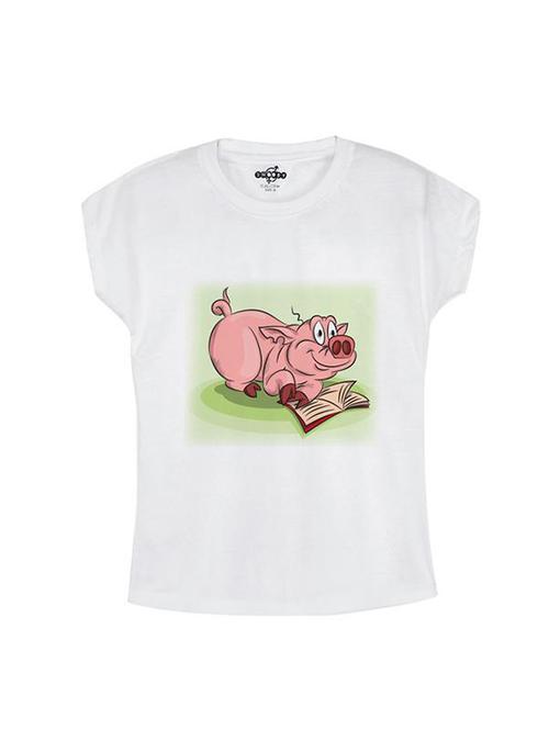 white cotton tee - 14546977 - Standard Image - 1