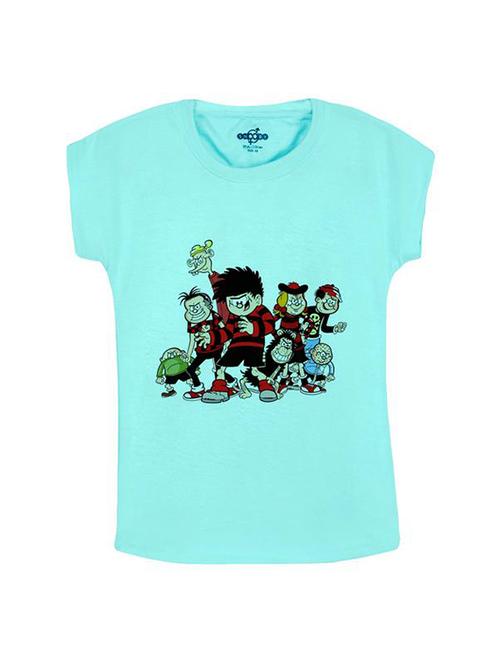 blue cotton tee - 14546980 - Standard Image - 1