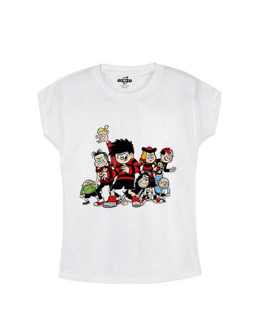 white cotton tee - 14546988 - Standard Image - 1