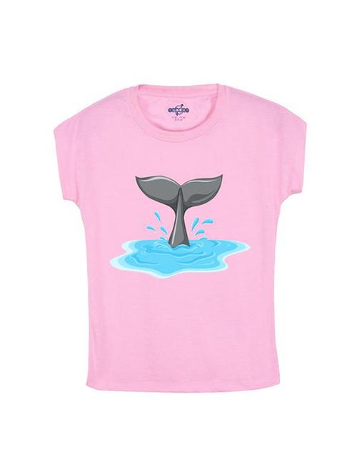 pink cotton tee - 14547007 - Standard Image - 1