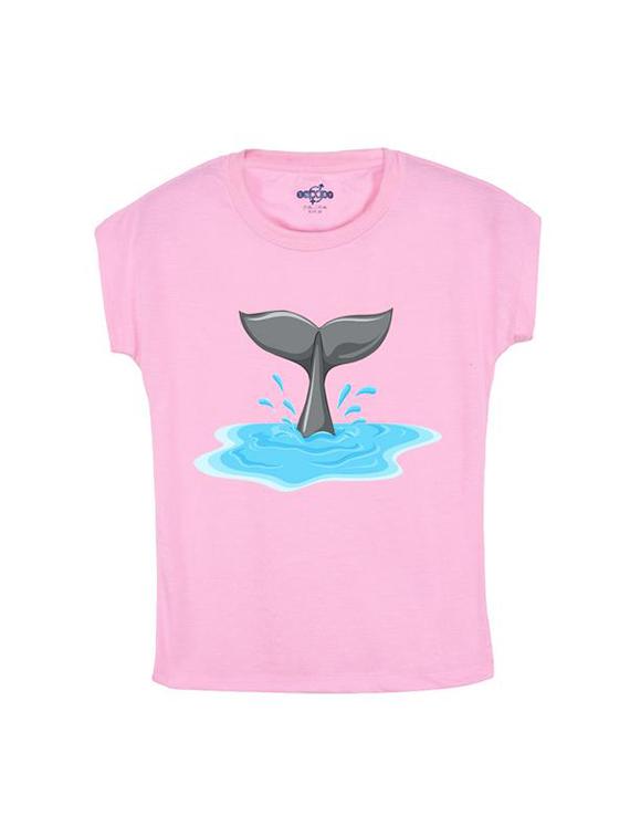 pink cotton tee - 14547007 - Zoom Image - 1
