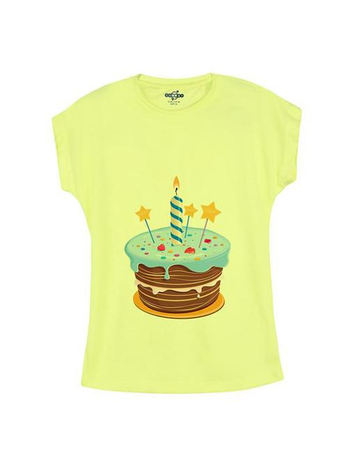 yellow cotton tee - 14547015 - Standard Image - 1