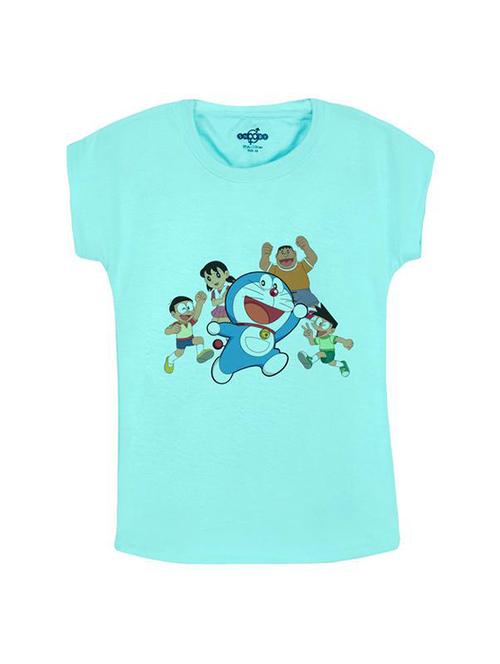 blue cotton tee - 14547039 - Very Small Image - 1