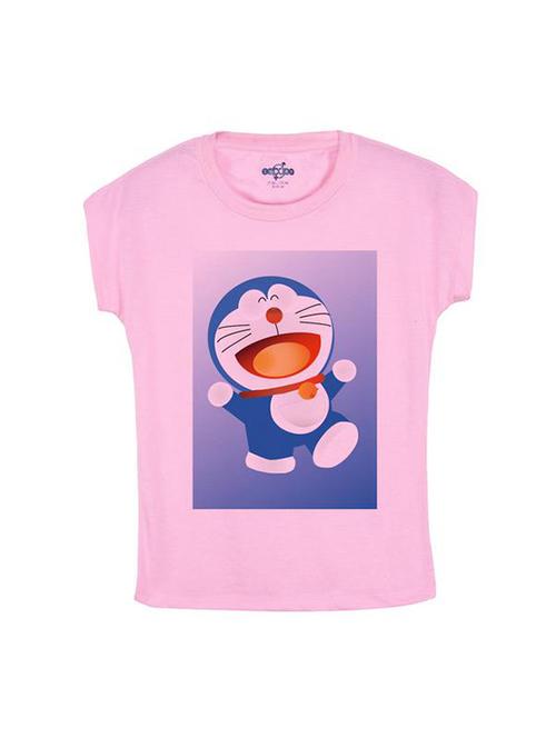 pink cotton tee - 14547062 - Very Small Image - 1