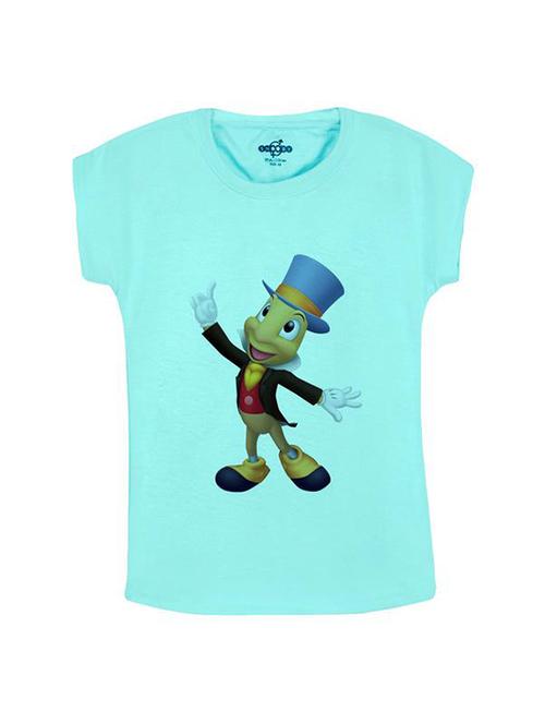 blue cotton tee - 14547064 - Standard Image - 1