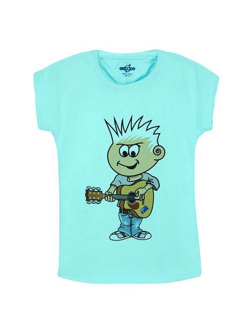 blue cotton t-shirt - 14547069 - Standard Image - 1