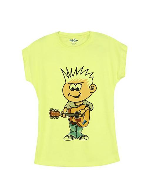 yellow cotton t-shirt - 14547070 - Standard Image - 1
