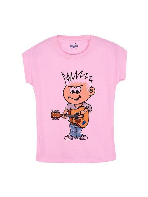 pink cotton t-shirt - 14547072 - Standard Image - 1
