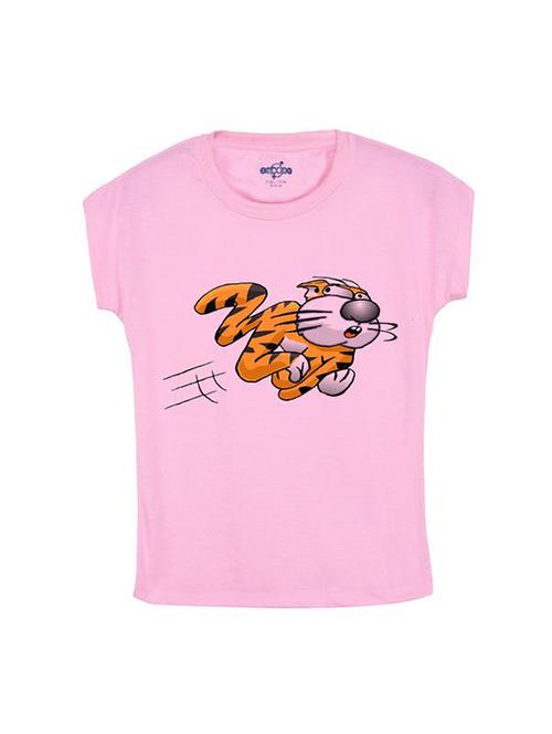 pink cotton tee - 14547082 - Standard Image - 1