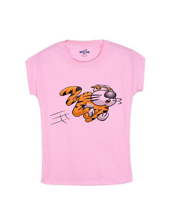pink cotton tee - 14547082 - Zoom Image - 1