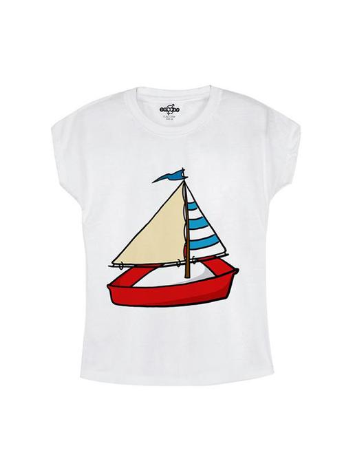 white cotton tee - 14547088 - Standard Image - 1