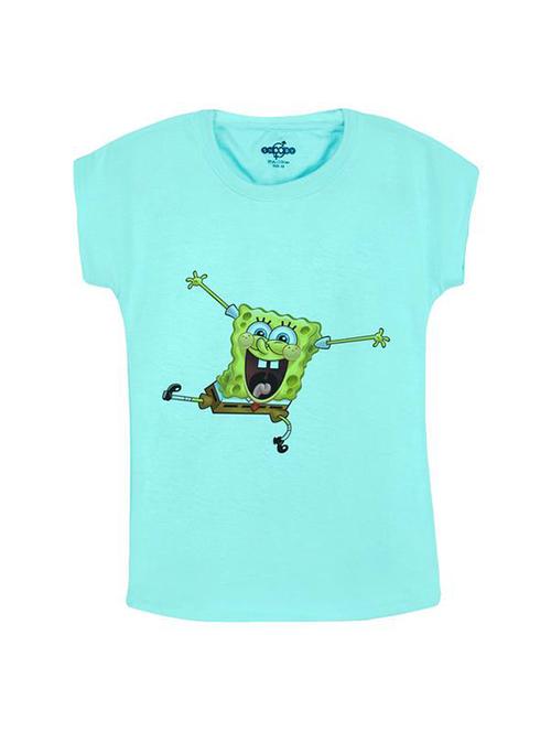 blue cotton tee - 14547089 - Very Small Image - 1