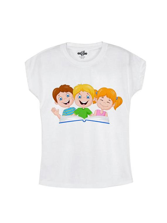 white cotton tee - 14547108 - Zoom Image - 1