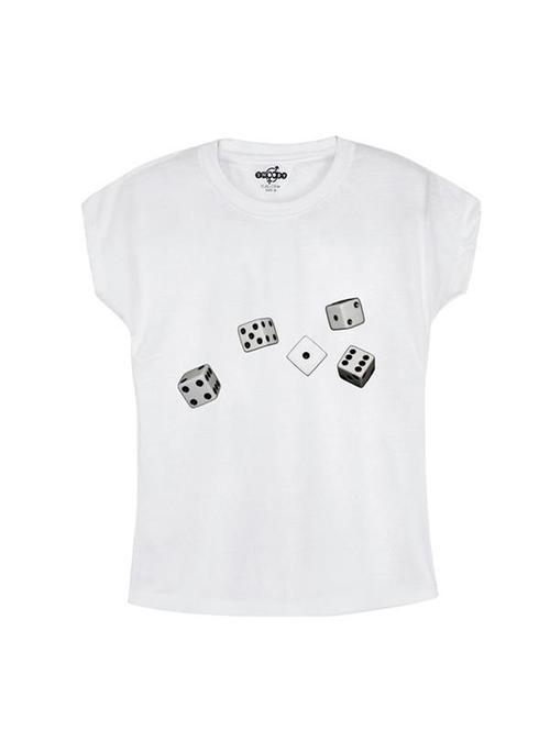 white cotton tee - 14547113 - Standard Image - 1