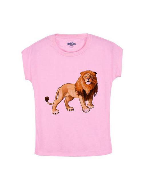 pink cotton tee - 14547122 - Standard Image - 1