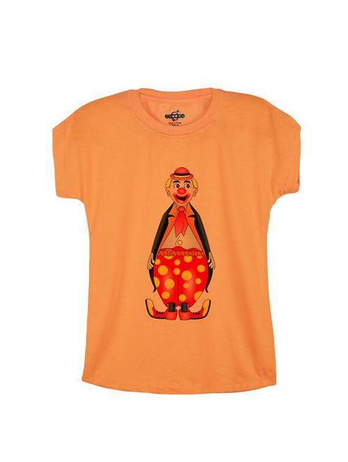 orange cotton tee - 14547131 - Standard Image - 1