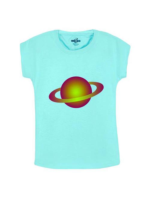 blue cotton tee - 14547149 - Standard Image - 1