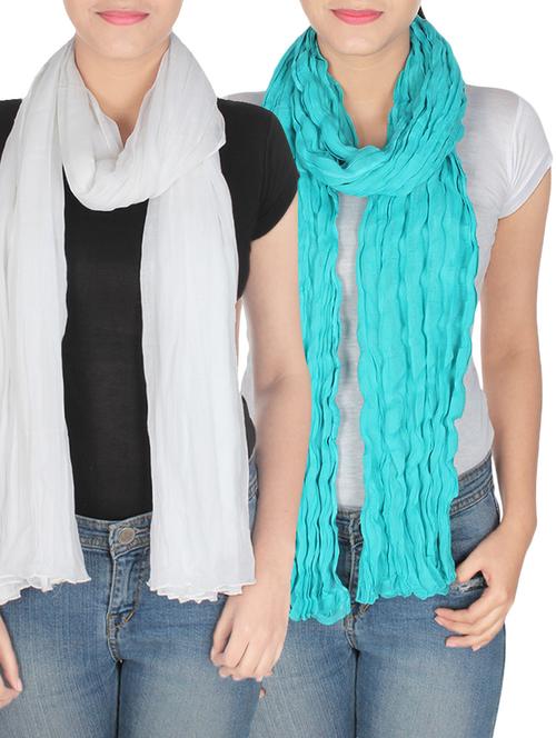 multi cotton scarf - 14547357 - Standard Image - 1