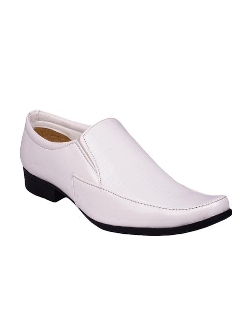 white Leatherette slip on - 14547741 - Very Small Image - 1