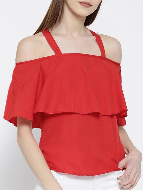 red layered top - 14547752 - Standard Image - 1