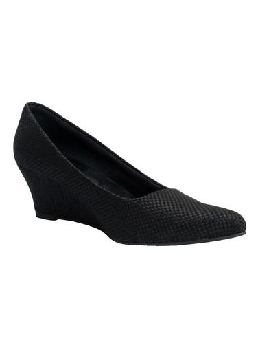 black slip on wedge - 14548298 - Very Small Image - 1