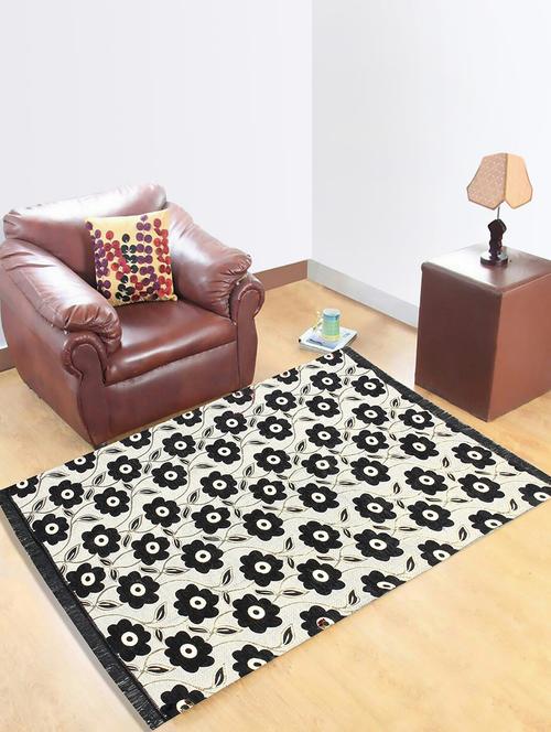 Cotton Designer Printed Carpet - 14550169 - Very Small Image - 1