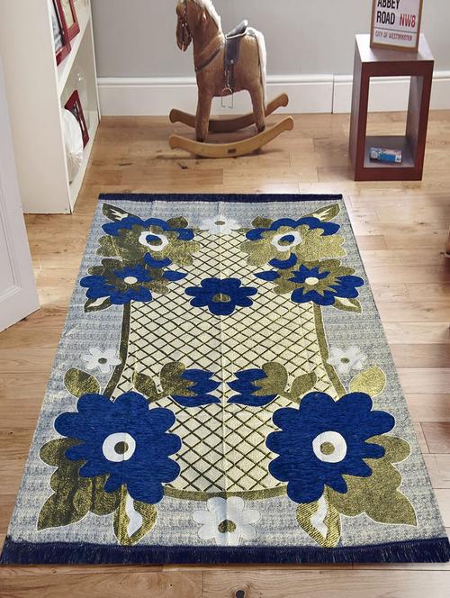 Cotton Designer Printed Carpet - 14550173 - Very Small Image - 1
